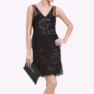 BCBG Gilly Two-Tiered Dress - Size 4